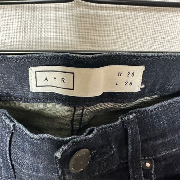AYR Dark Wash Skinny Jeans - Picture 2 of 4
